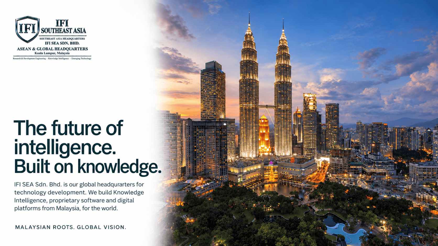 The future of intelligence. Built on knowledge.